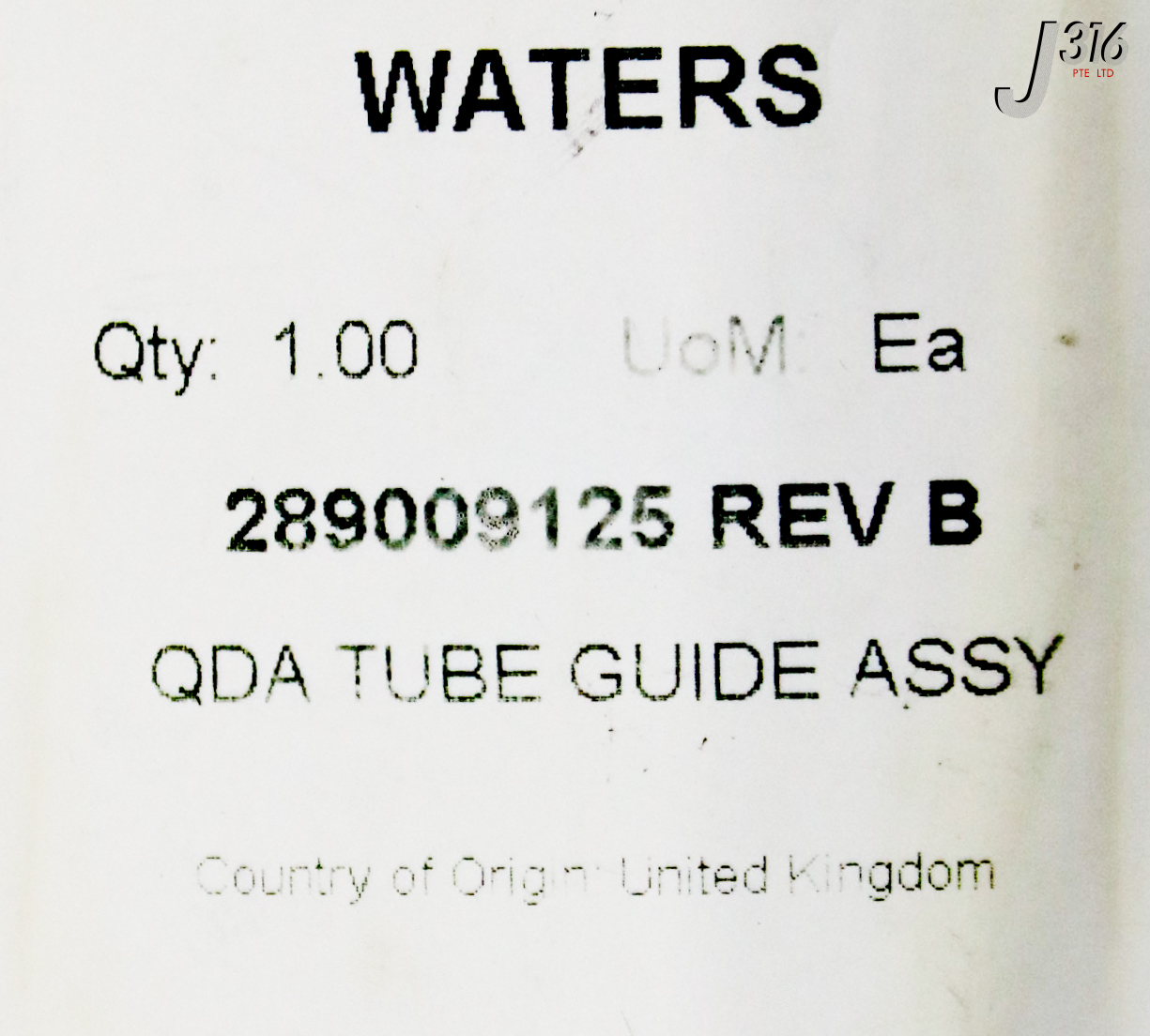 専用⑭ 36285 WATERS QDA TUBE GUIDE ASSY (NEW) 289009125 | eBay